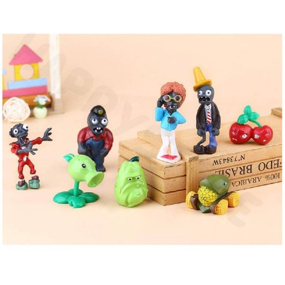 Plants vs. Zombies Action figures, Decor Halloween Party- 8pcs -Horror figurines - Picture 5 of 8